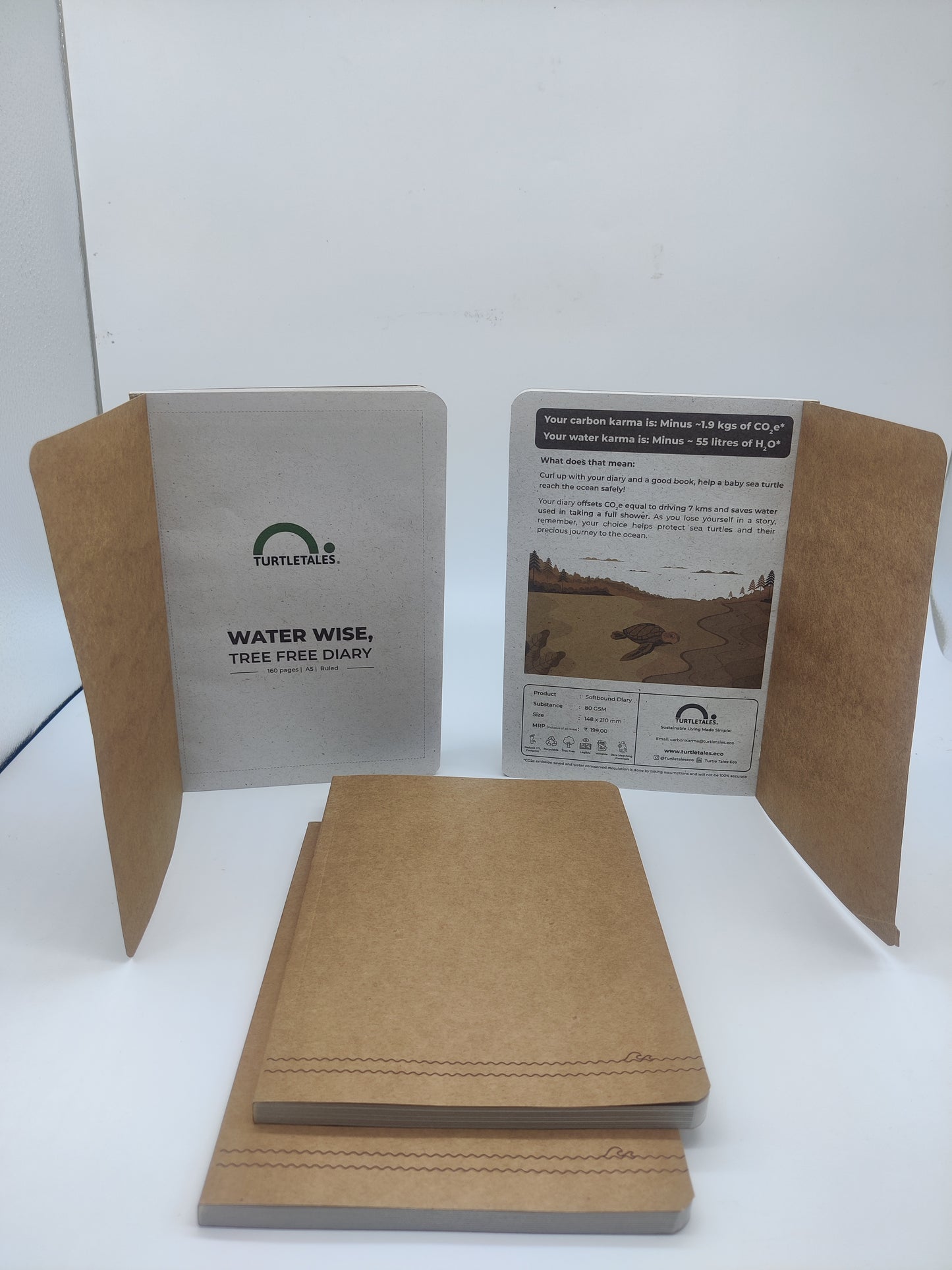 Tree free, Water wise Diary -Soft Bound Dairy