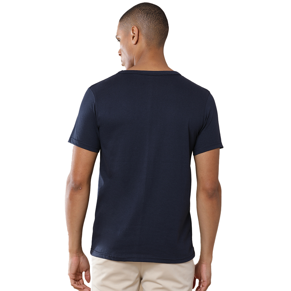 Crew Neck - Tee -Deep-Sea Blue