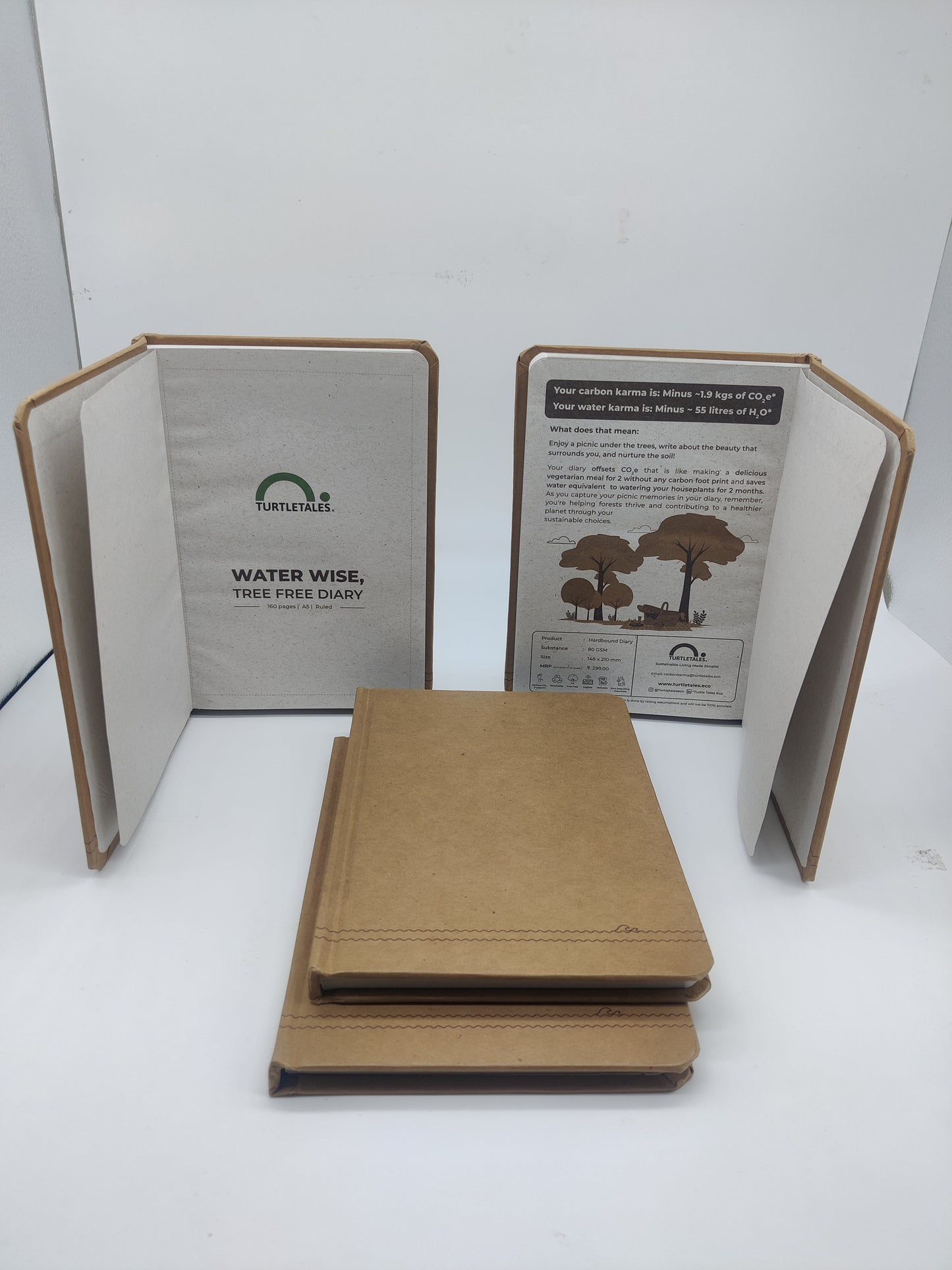 Tree free, Water wise Diary -Hard Bound Dairy