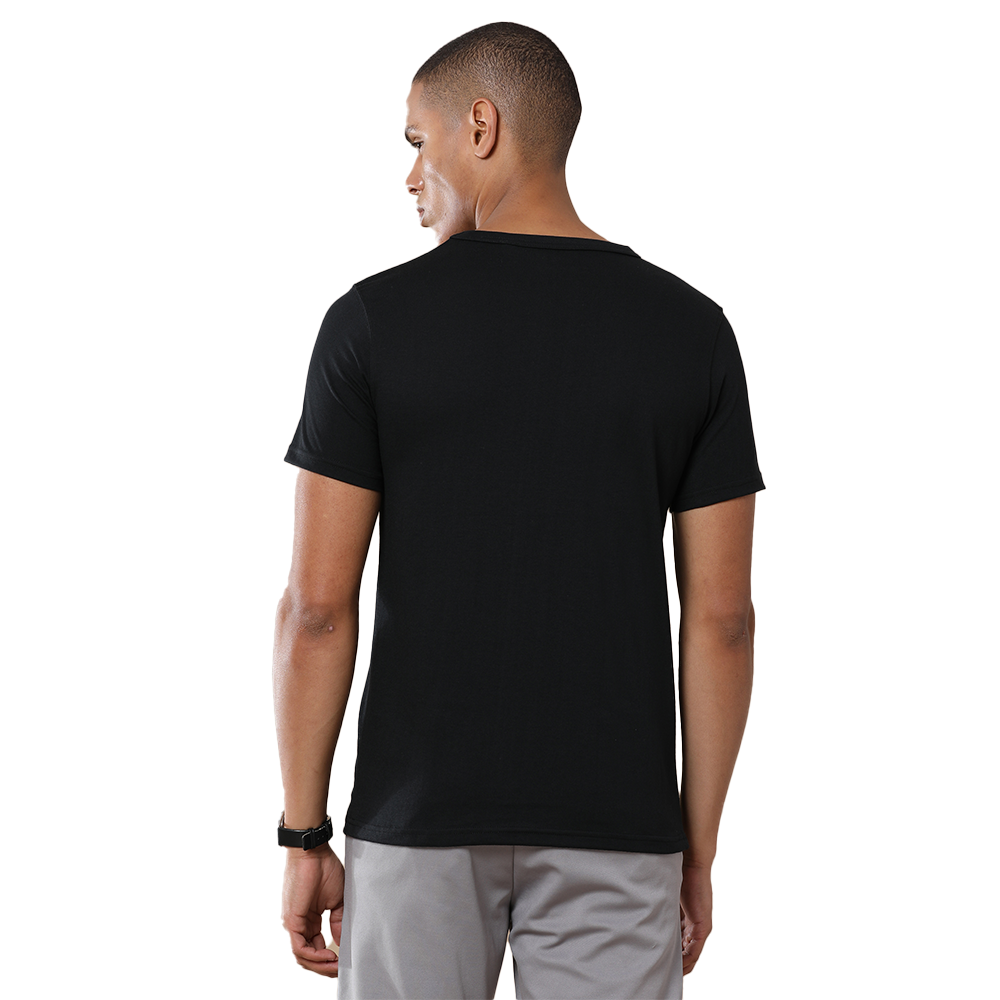 Crew Neck - Tee -Midnight Black